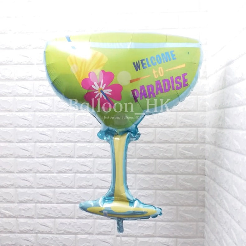 Paradise飲品氣球｜氦氣球｜錫紙氣球| BalloonHK 