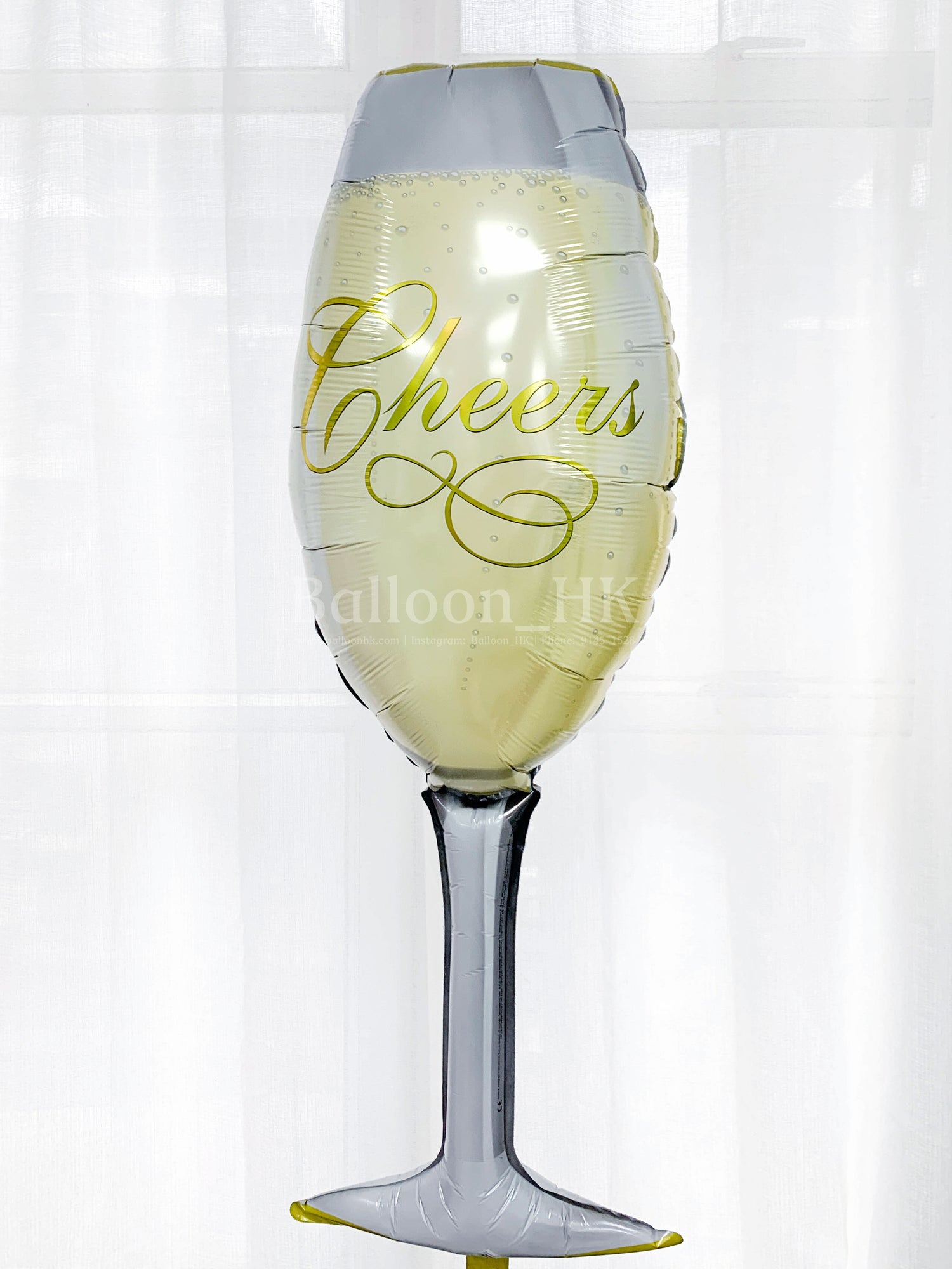 Cheers 酒杯氣球 ｜氫氣球｜錫紙氣球| Balloon HK 