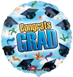 G17 Blue Congrats GRAD