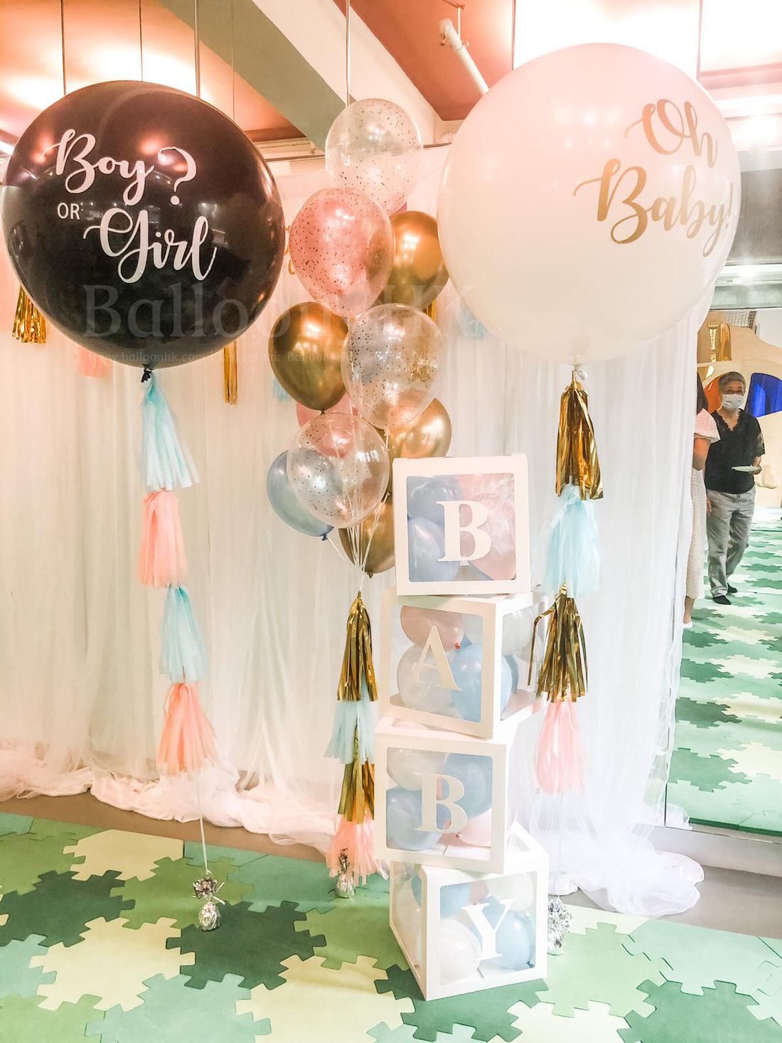 性別揭曉派對 ｜Gender Reveal Party｜Boy or Girl | BalloonHK 