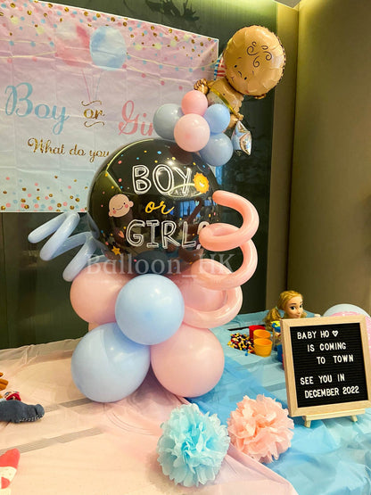 性別揭曉派對 ｜Gender Reveal Party｜Boy or Girl | BalloonHK 