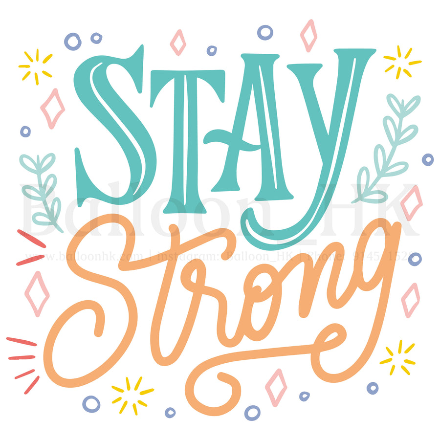 彩印 Template - Get well soon