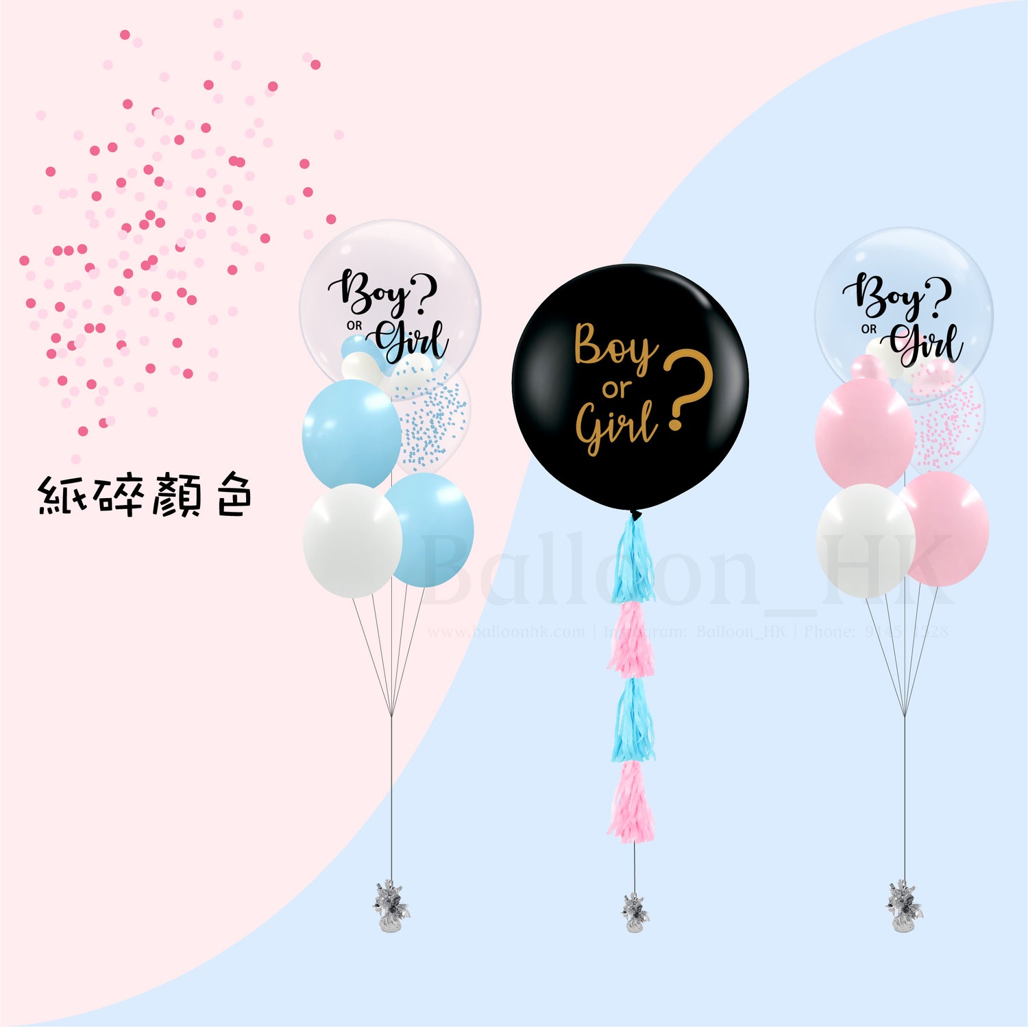 Baby Gender Reveal Package 6