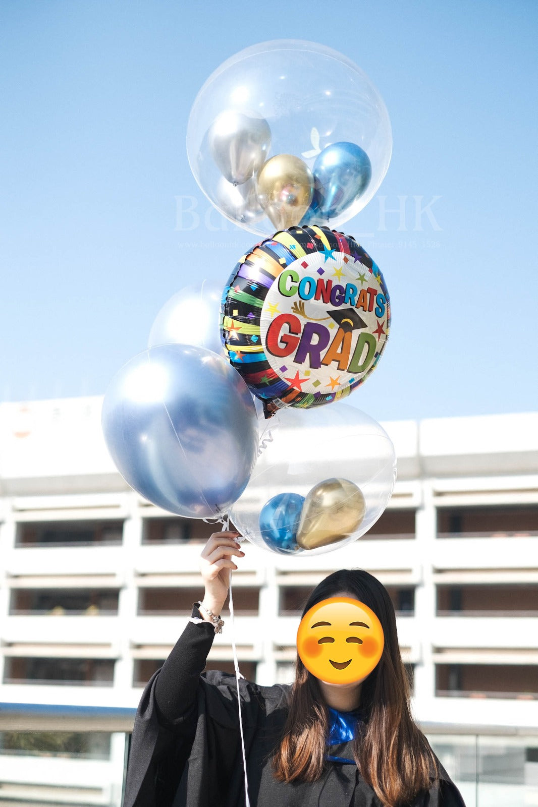 畢業氣球｜Message氣球｜水晶波中波｜BALLOON HK 氣球專門店