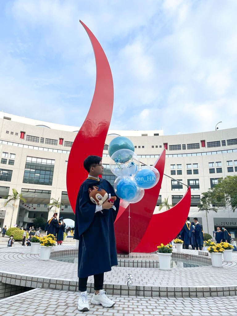 畢業氣球｜Message氣球｜透明波中波｜BALLOON HK 氣球專門店