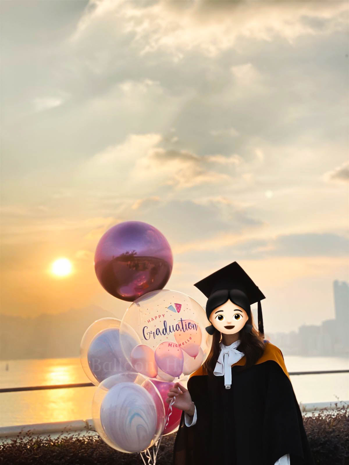 畢業氣球｜Message氣球｜水晶波中波｜BALLOON HK 氣球專門店
