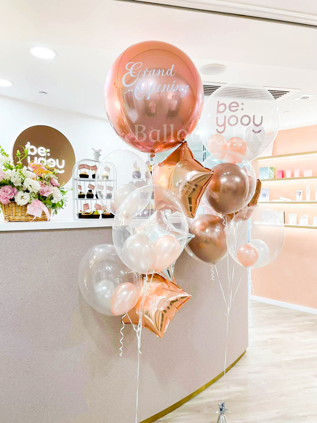 開張佈置氣球｜新店開張｜ Logo印刷氣球｜BALLOONHK 氣球專門店