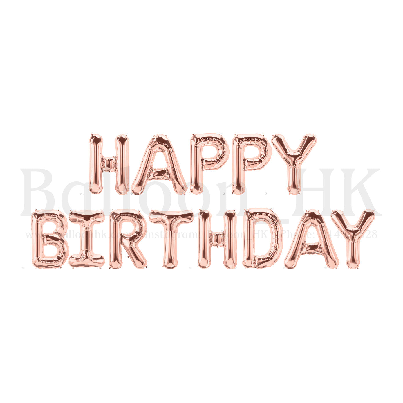 14” 英文字母氣球 - HAPPY BIRTHDAY