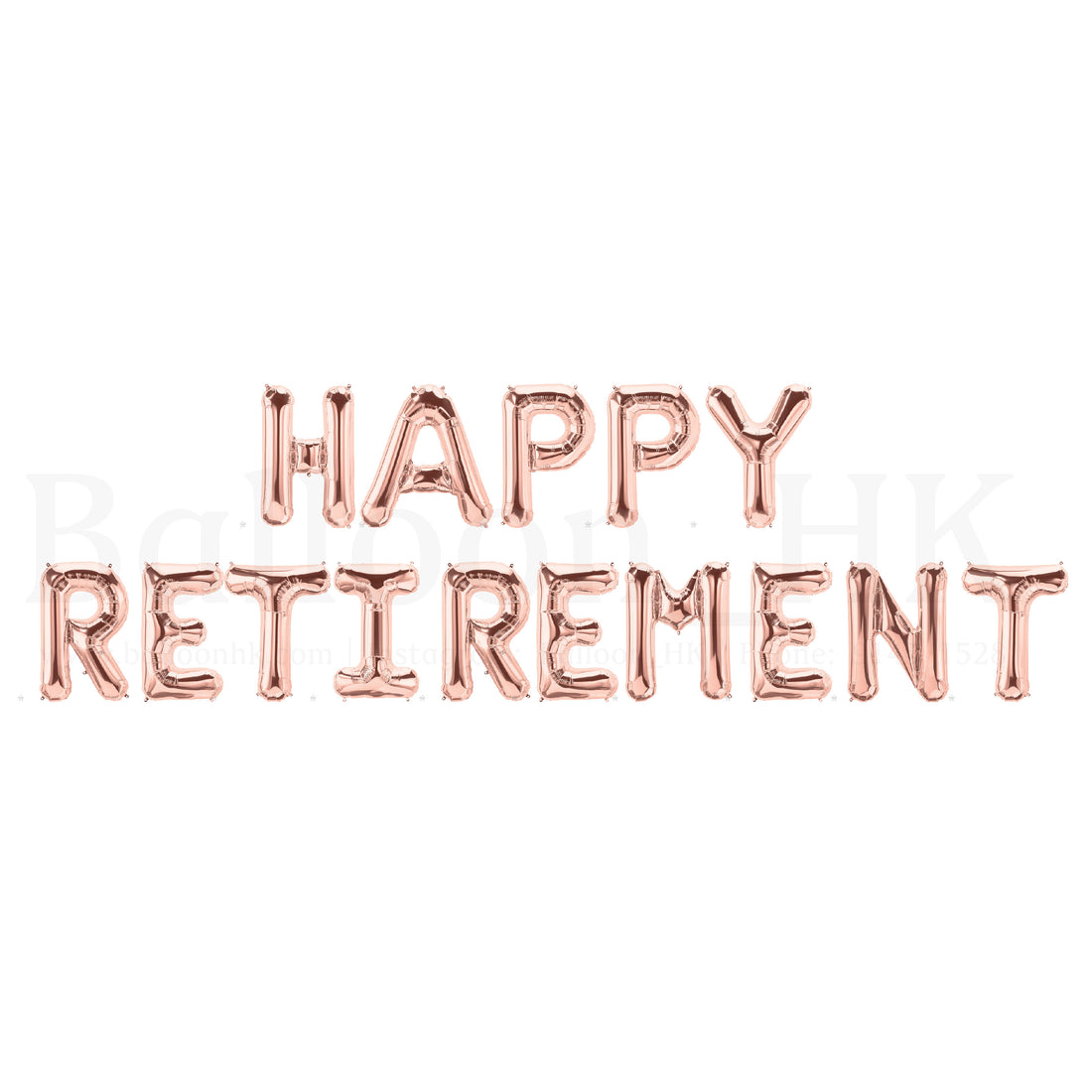 14&quot; 字母 - HAPPY RETIREMENT