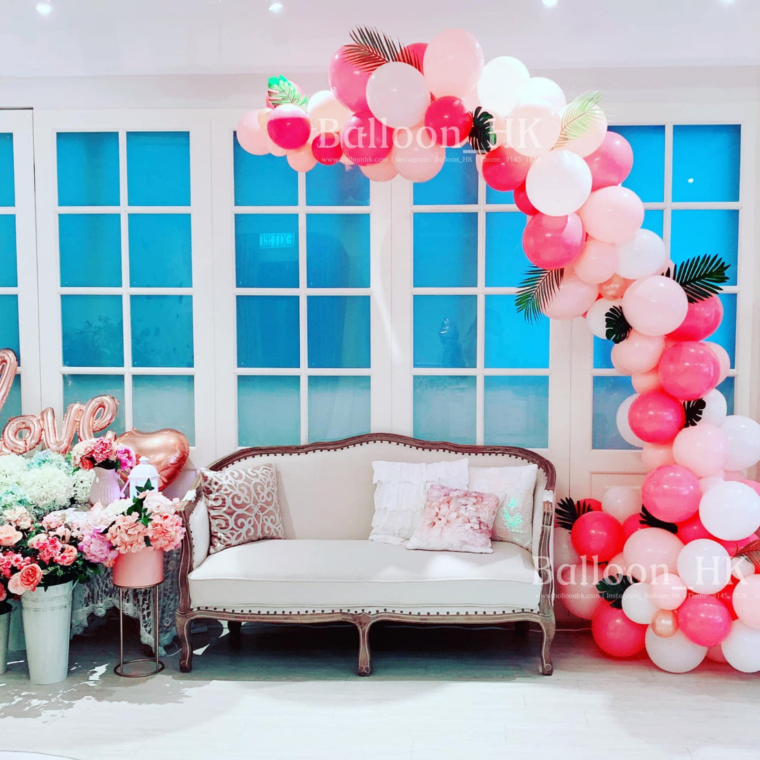 氣球鏈 | 氣球花環｜Balloon garland