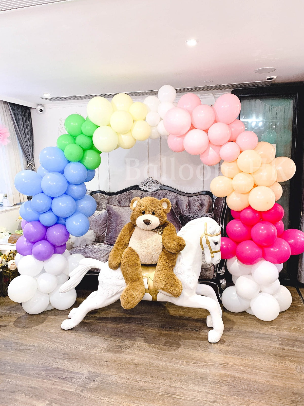 彩虹拱門 ｜ balloon arch