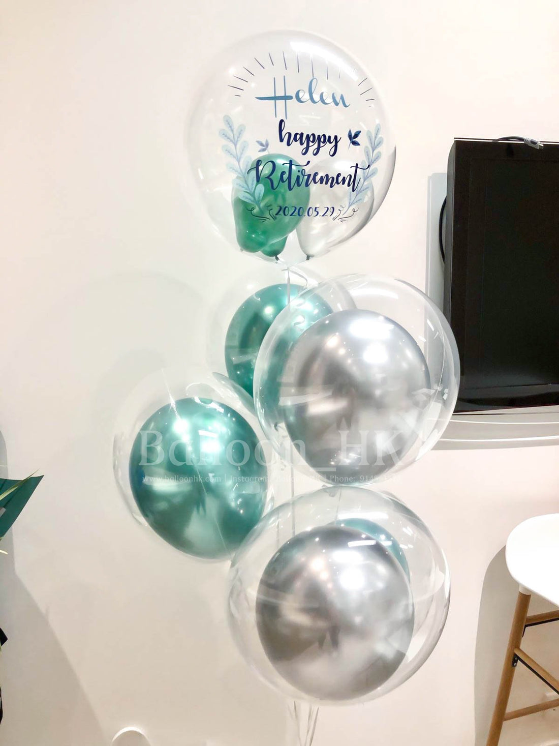 退休氣球｜退休禮物｜退休慶祝｜BALLOON HK 氣球專門店