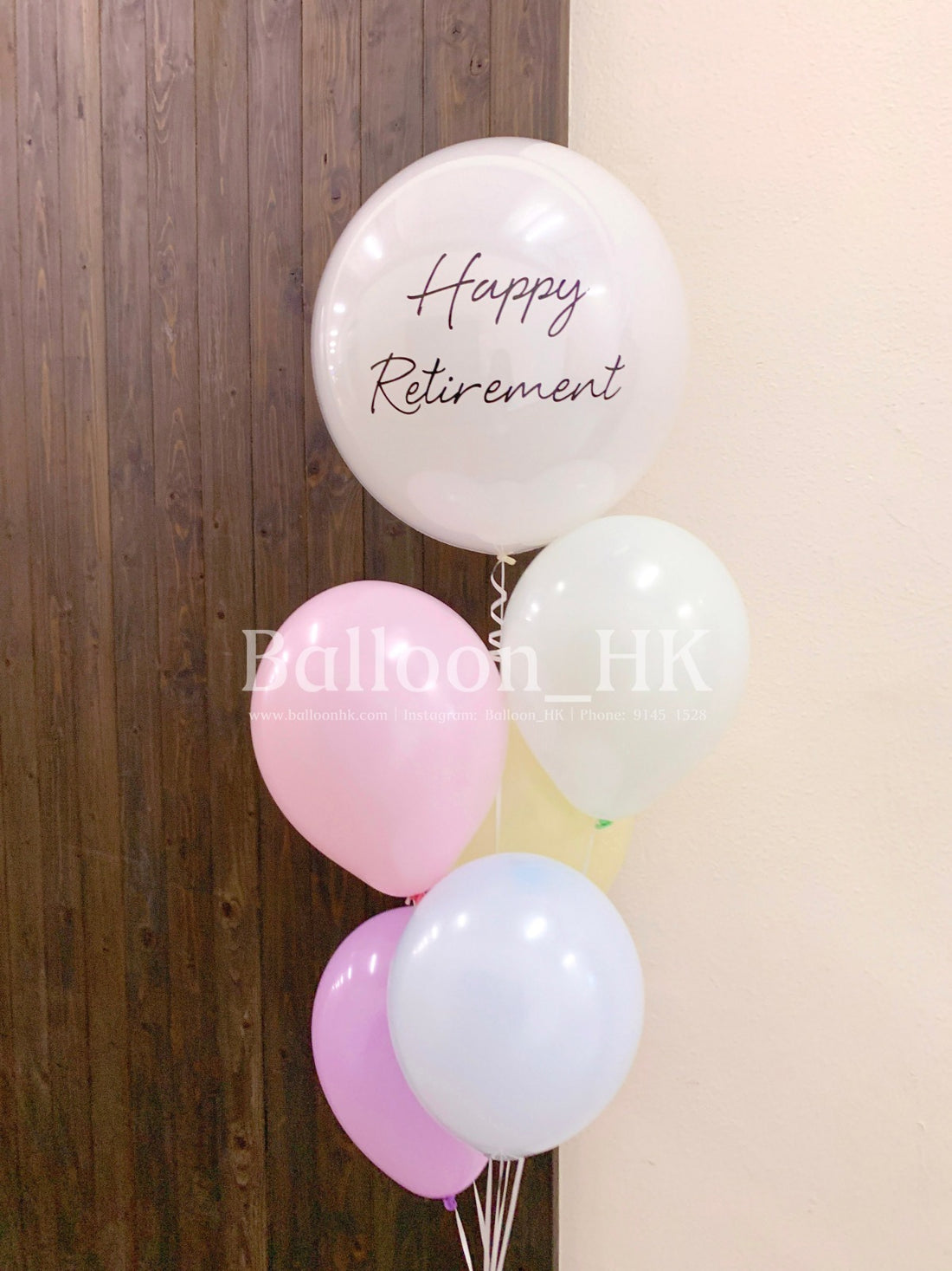 退休氣球｜退休禮物｜退休慶祝｜BALLOONHK 氣球專門店