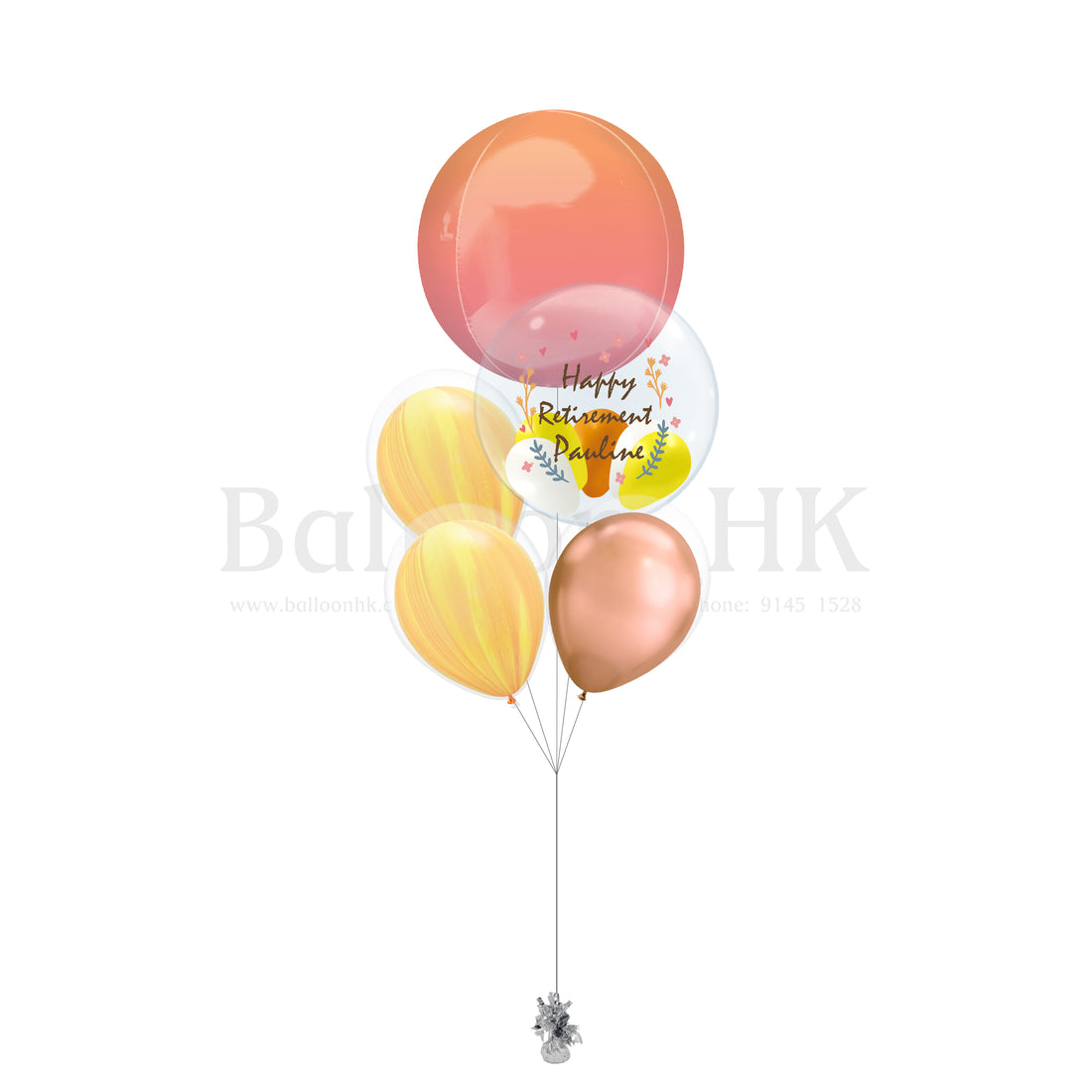 退休氣球｜退休禮物｜退休慶祝｜BALLOONHK 氣球專門店
