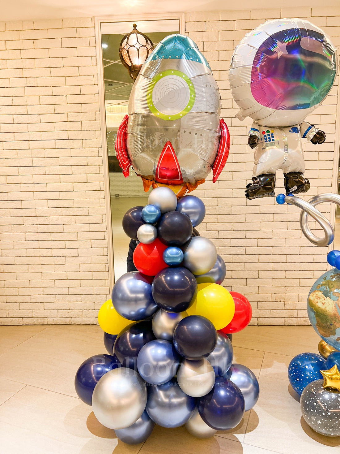 Rocket Blastoff Balloon Garland  | 氣球鏈|氣球花環