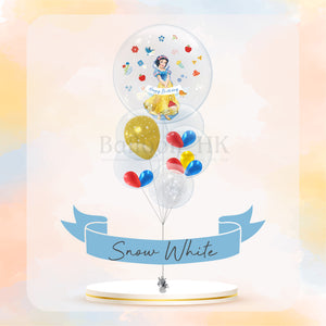 Snow White 氣球束 5 (3天預訂)