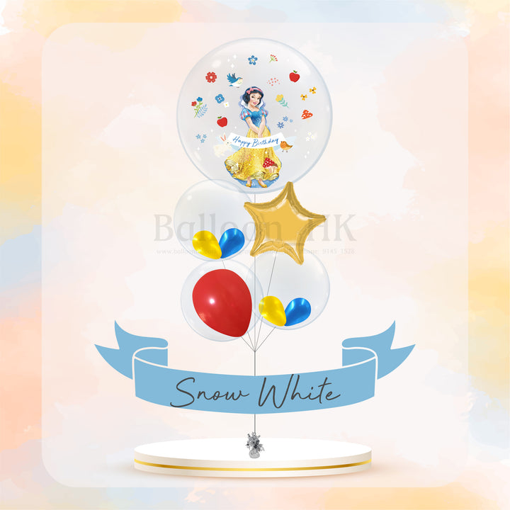 Snow White 氣球束 6 (3天預訂)