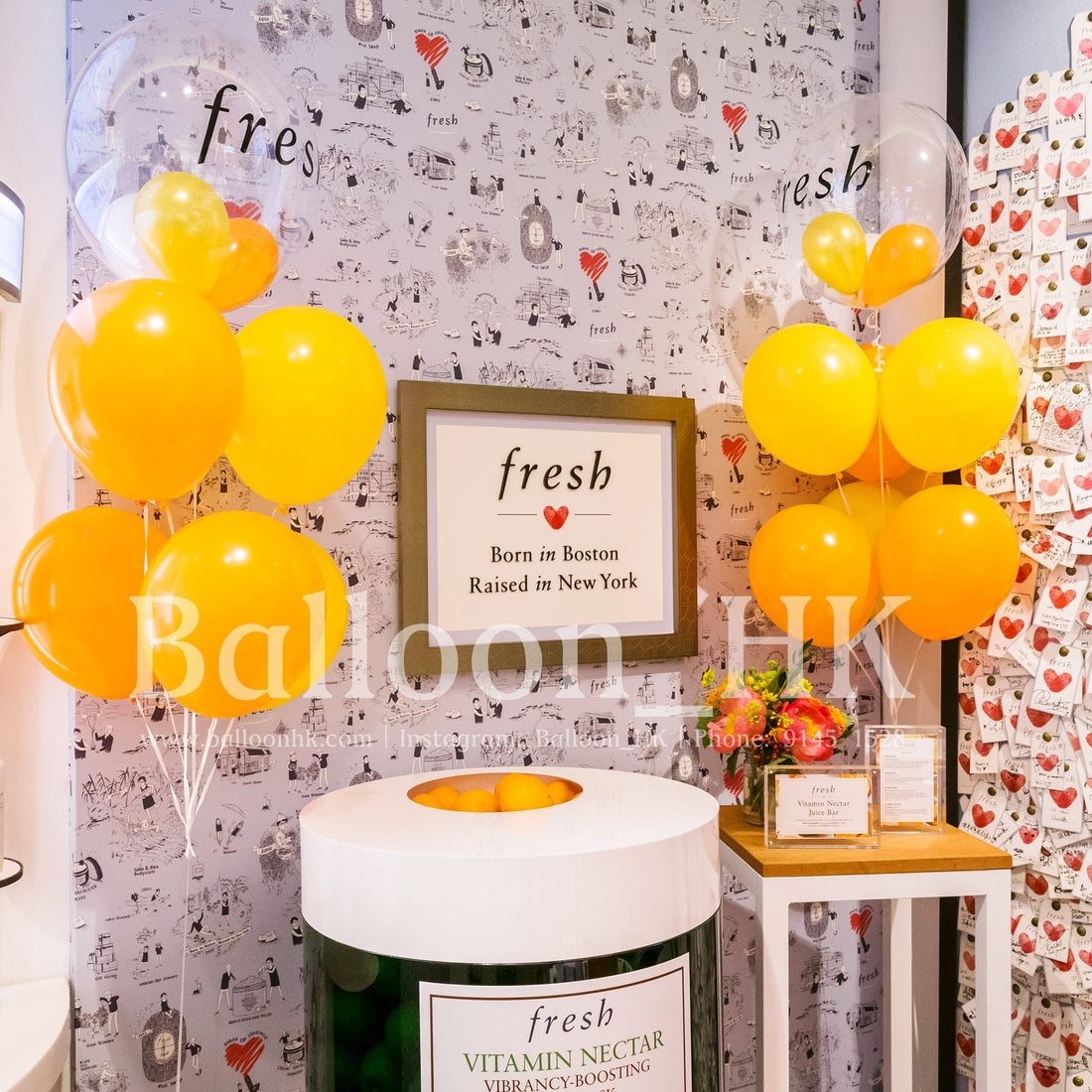 店鋪裝飾氣球｜店鋪活動氣球｜ Logo印刷氣球｜BALLOON HK 氣球專門店