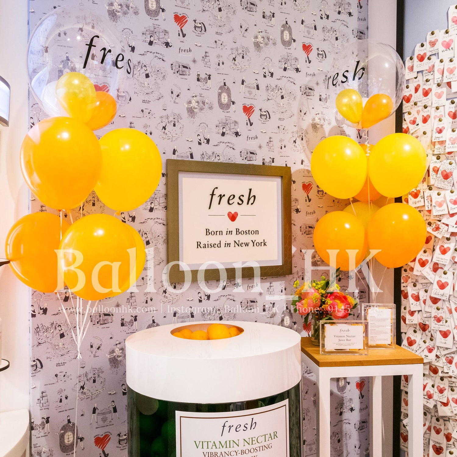 店鋪裝飾氣球｜店鋪活動氣球｜ Logo印刷氣球｜BALLOON HK 氣球專門店