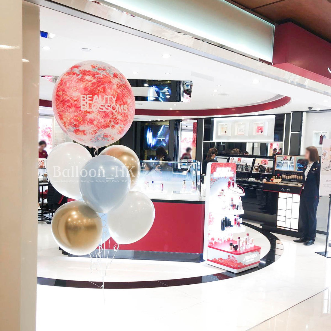 店鋪裝飾氣球｜店鋪活動氣球｜ Logo印刷氣球｜BALLOONHK 氣球專門店