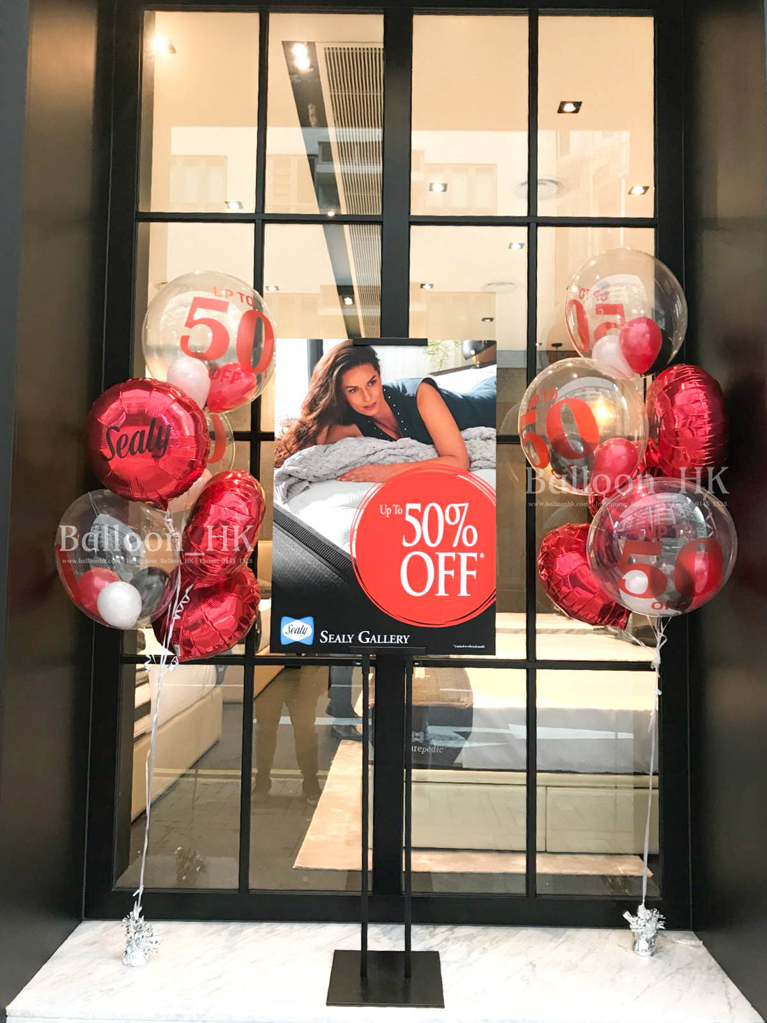 店鋪裝飾氣球｜店鋪活動氣球｜ Logo印刷氣球｜BALLOON HK 氣球專門店
