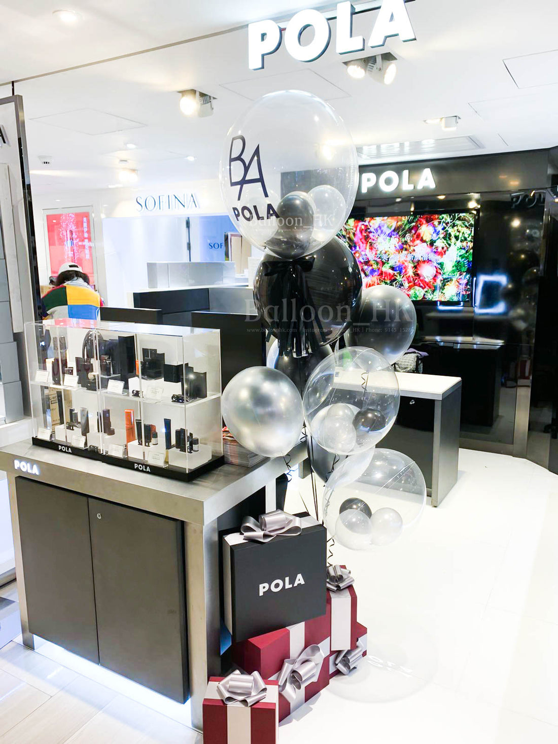 店鋪裝飾氣球｜店鋪活動氣球｜ Logo印刷氣球｜BALLOONHK 氣球專門店