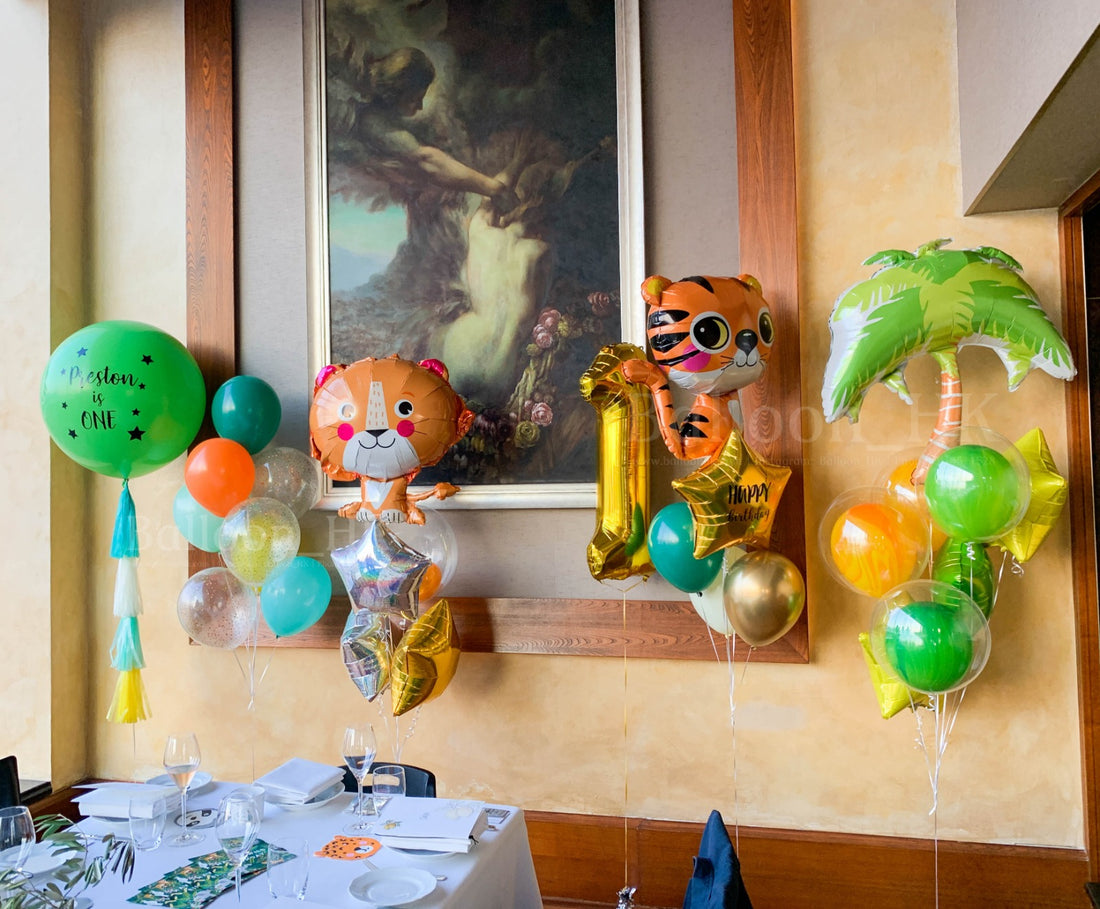 兒童生日氣球|夏日派對|Party佈置|BalloonHK