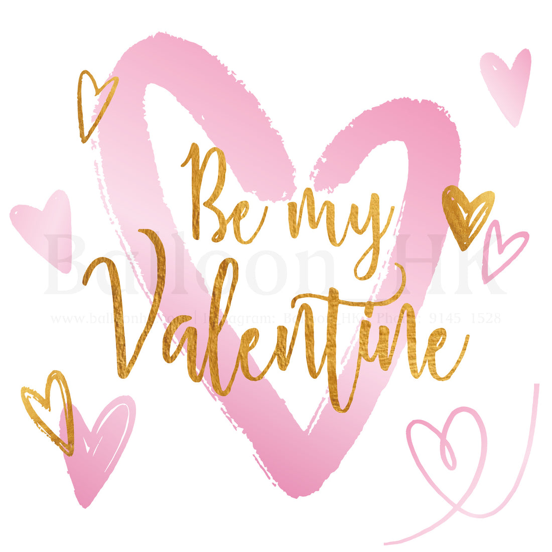 Val-Template17-Be my Valentine-B