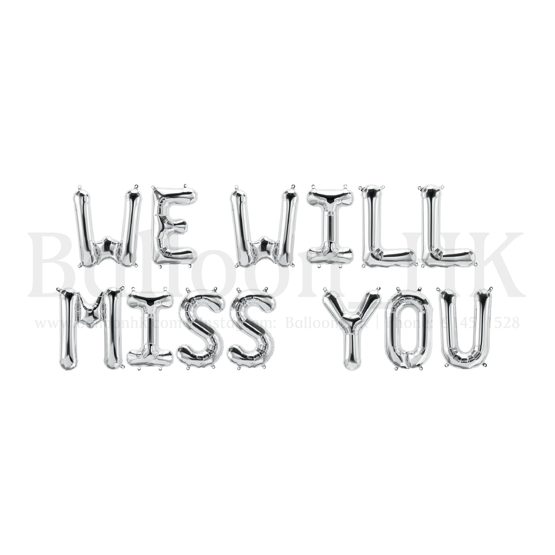 14&quot; 字母 - WE WILL MISS YOU