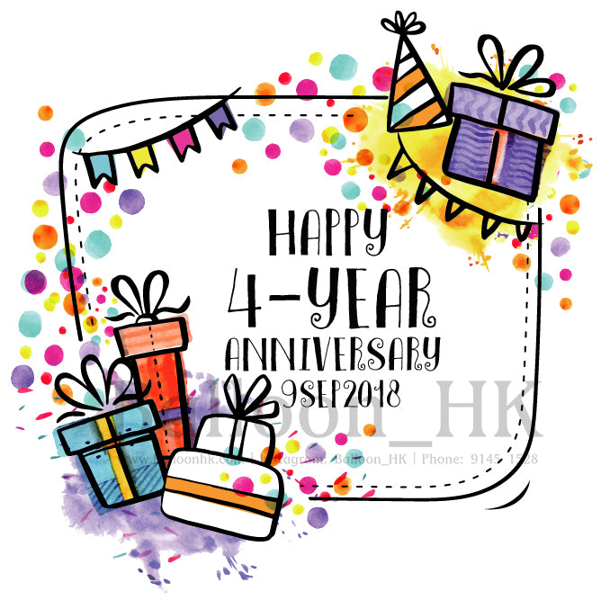 彩印 Template - Anniversary款