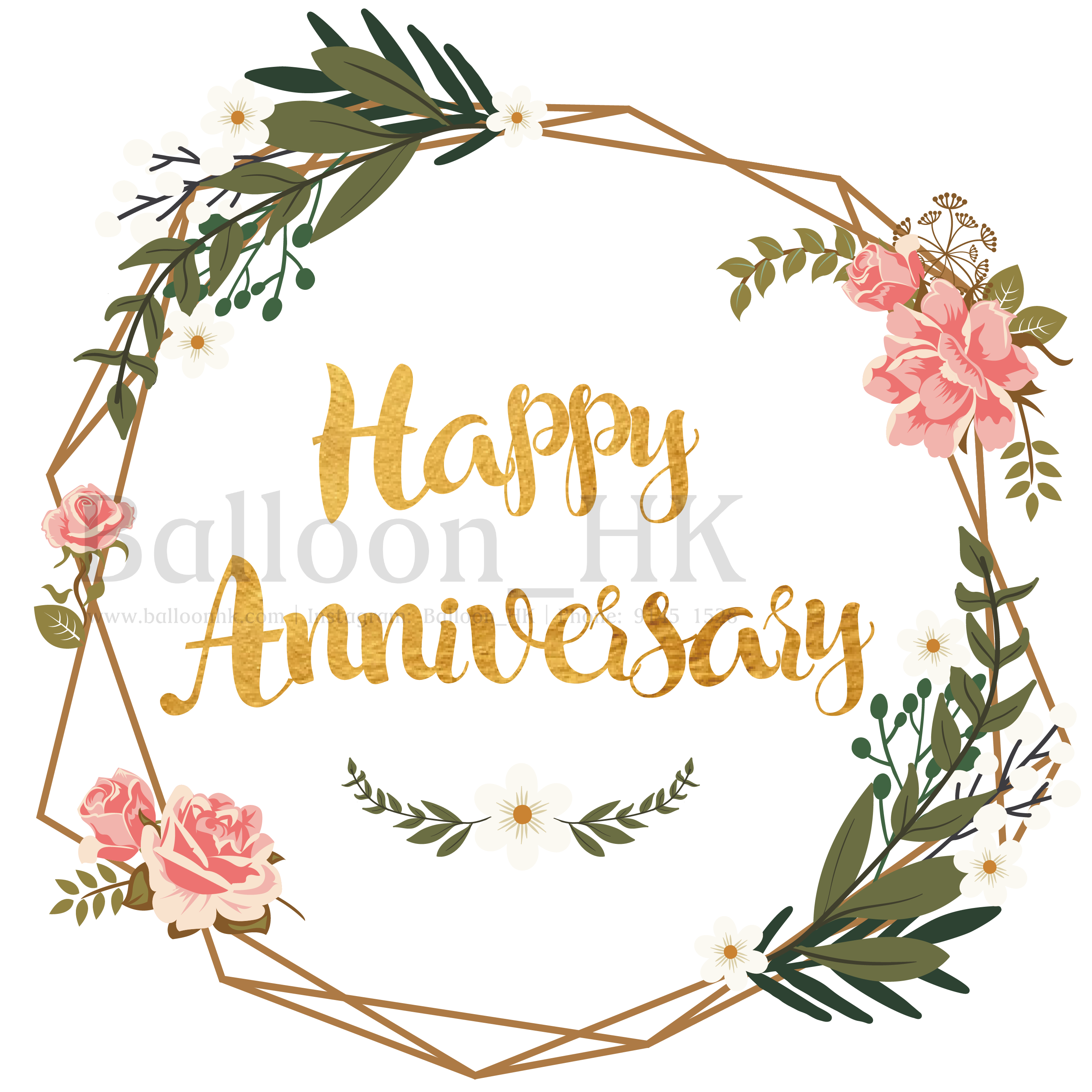 彩印 Template - Anniversary款