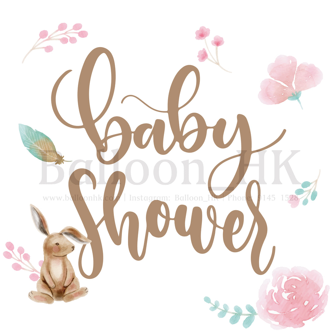 Baby Shower-Template5-Little bunny