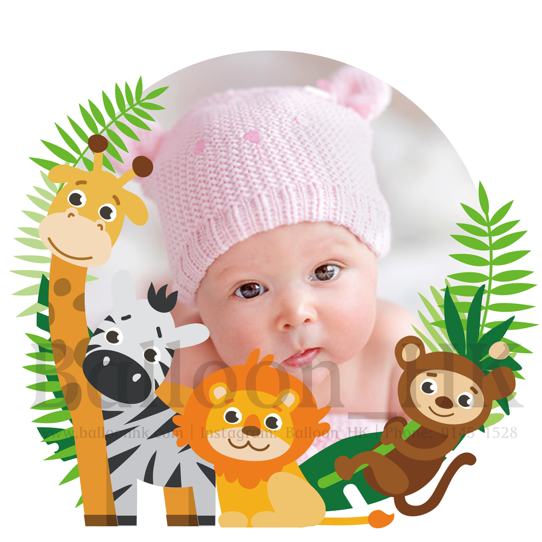Frame-Baby-06-Tropical Animal
