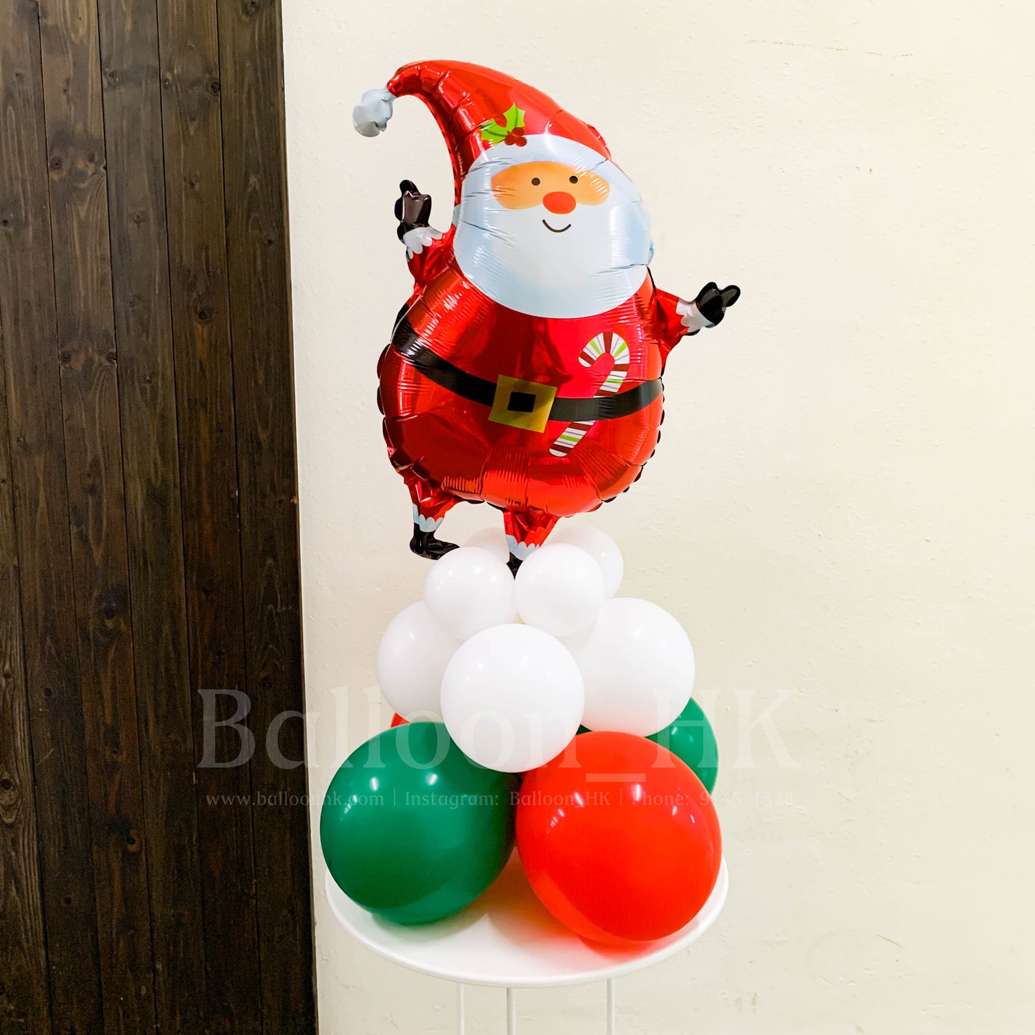 聖誕老人氣球座