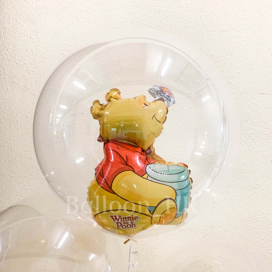 17" 水晶波中迷你Pooh with Hunny