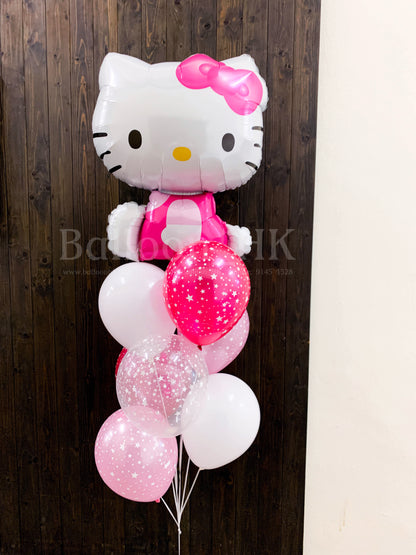 Hello Kitty 氣球束 1