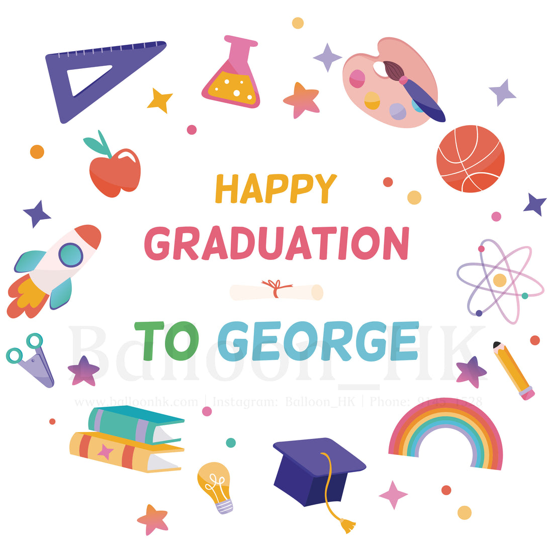 彩印 Template - Kid Graduation