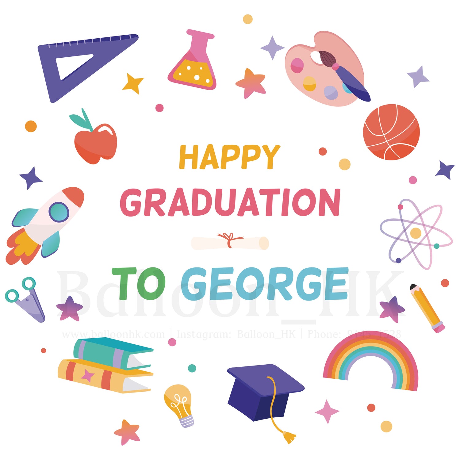 彩印 Template - Kid Graduation