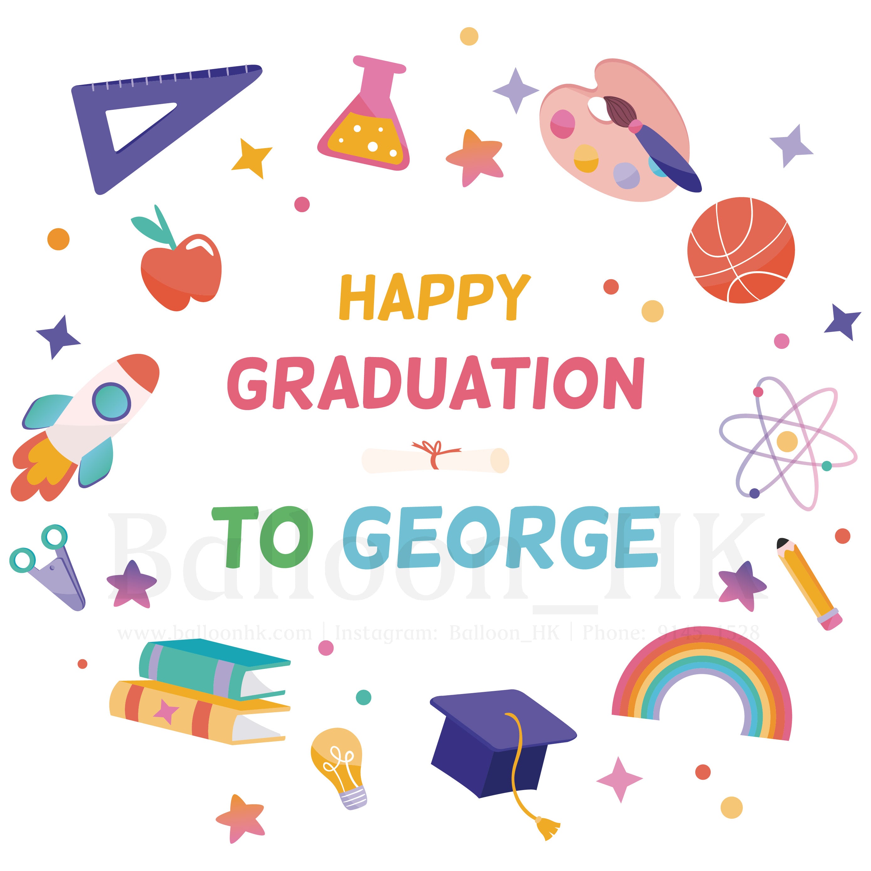彩印 Template - Kid Graduation
