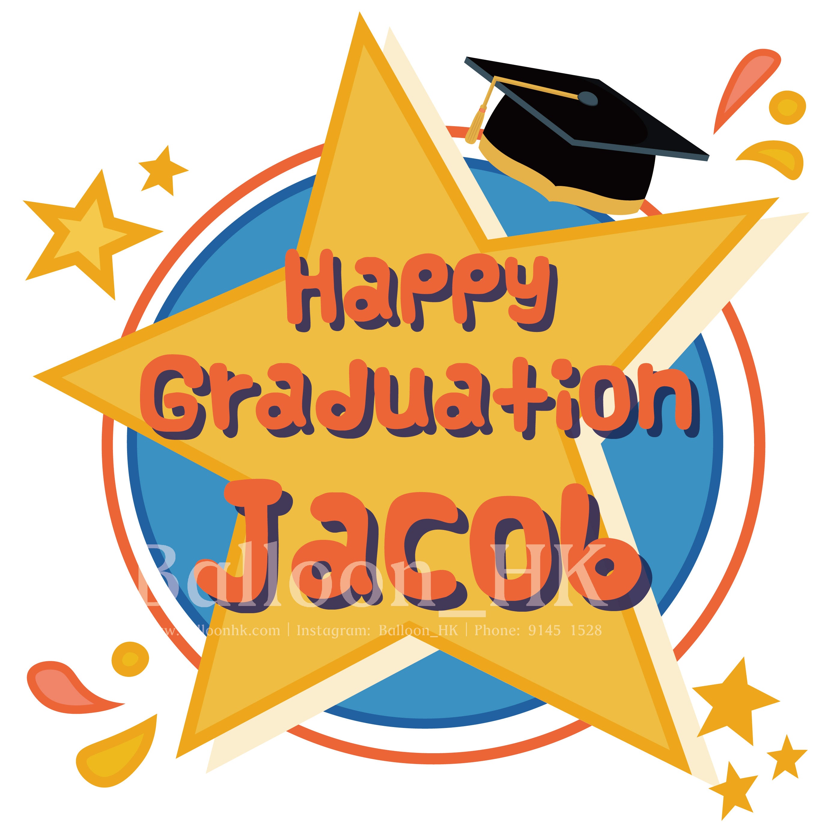 彩印 Template - Kid Graduation