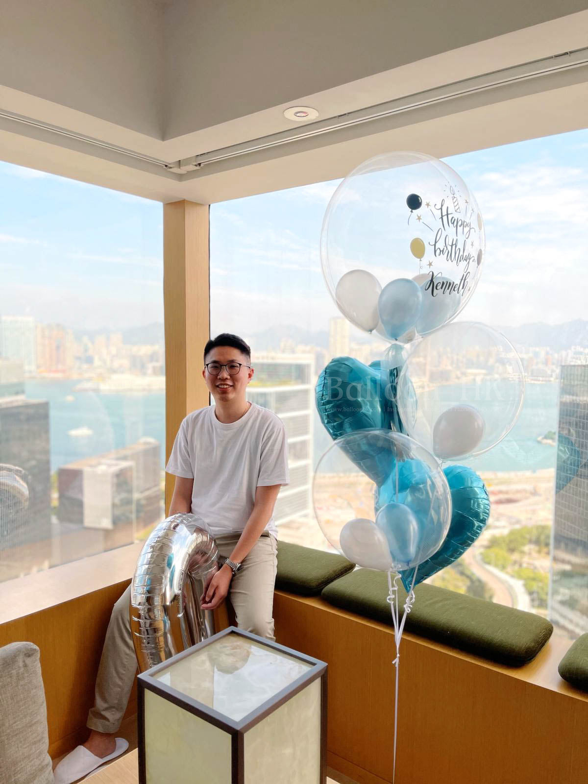 生日氣球束 40