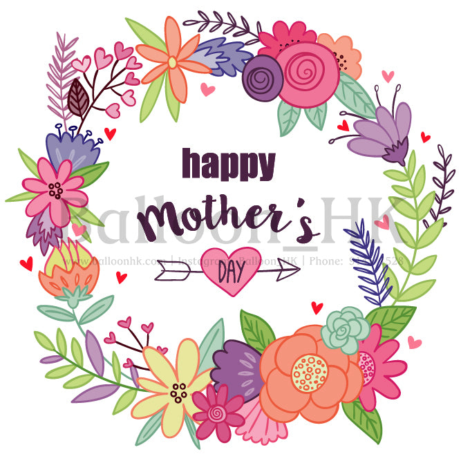 彩印 Template - 母親節