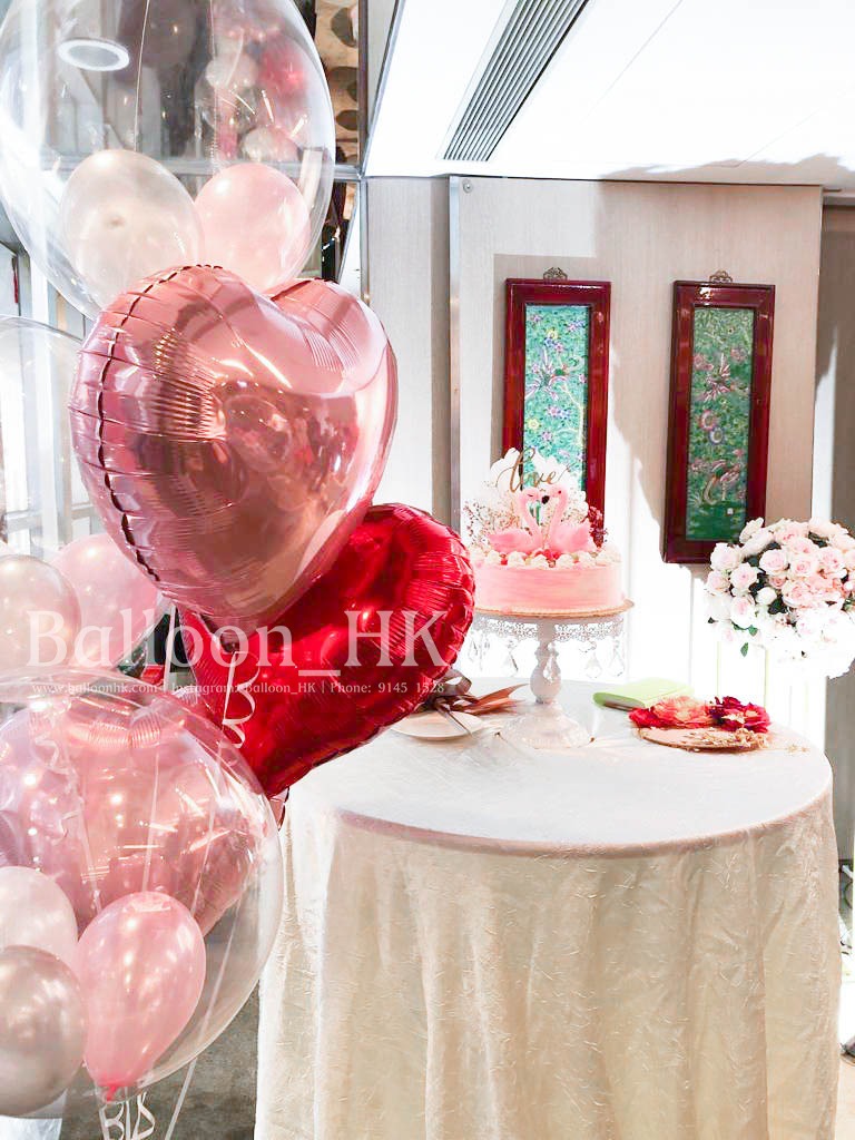 婚禮佈置氣球｜結婚氣球｜Big Day氣球｜BalloonHK 