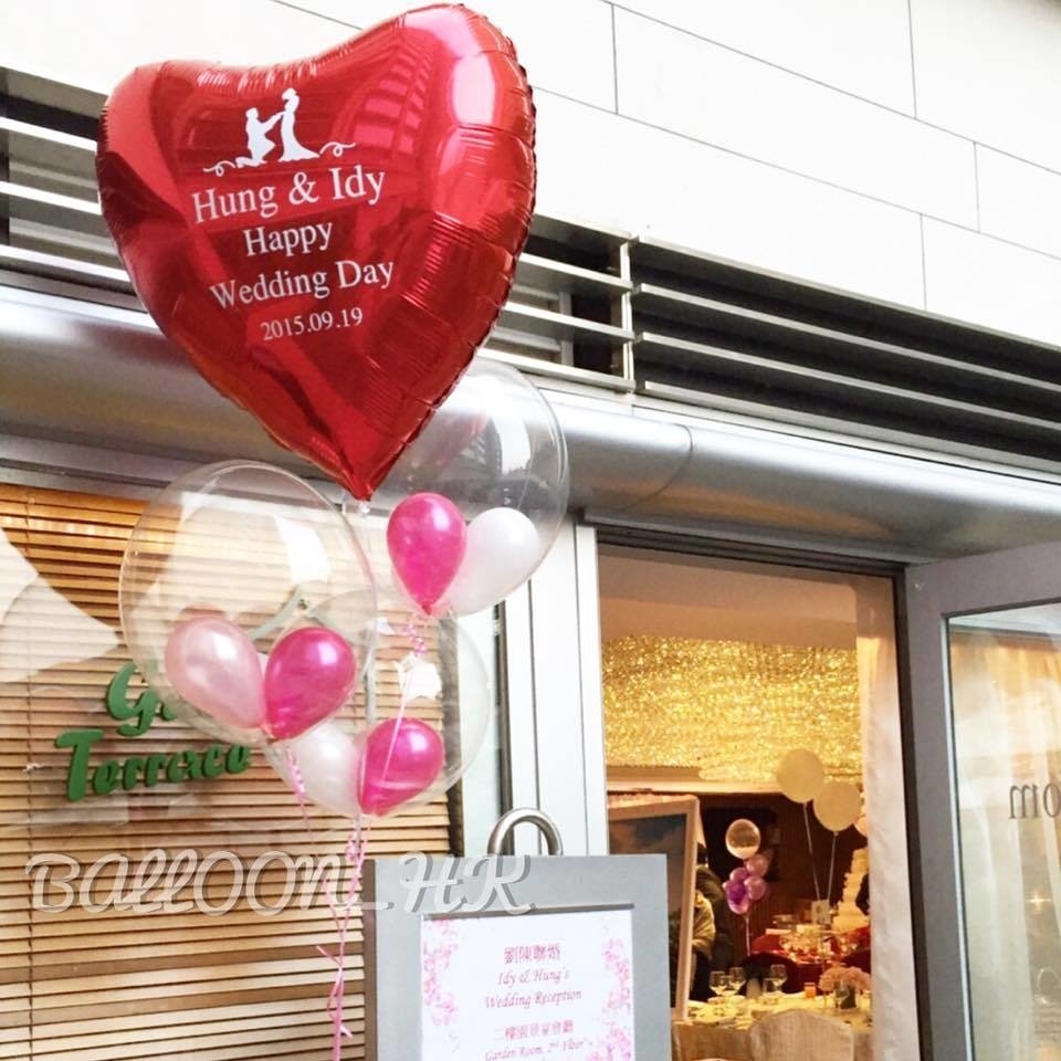 婚禮裝飾氣球｜婚禮氣球｜婚禮佈置｜BALLOON HK 氣球專門店