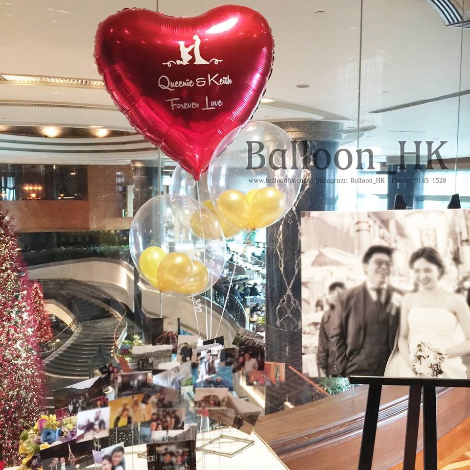 婚禮裝飾氣球｜婚禮氣球｜婚禮佈置｜BALLOONHK 氣球專門店