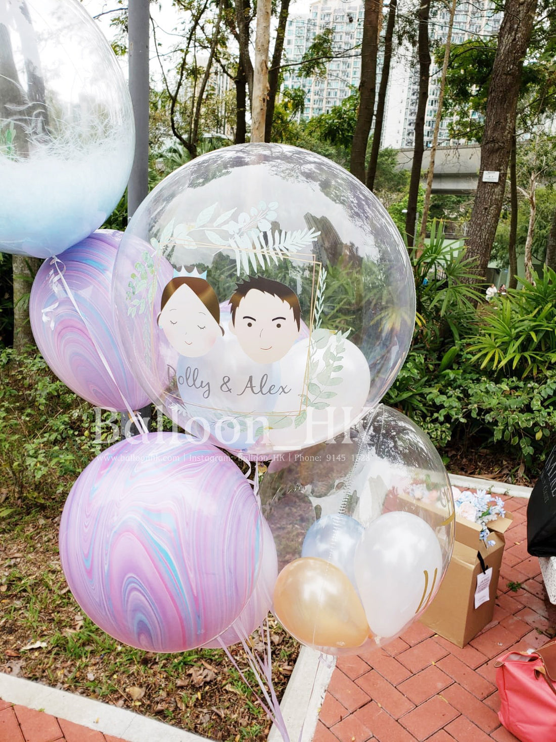 婚禮裝飾氣球｜婚禮氣球｜婚禮佈置｜BALLOON HK 氣球專門店