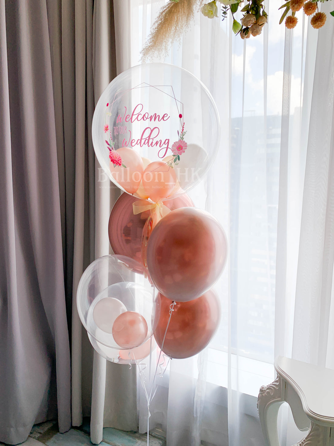 婚禮裝飾氣球｜婚禮氣球｜婚禮佈置｜BALLOON HK 氣球專門店