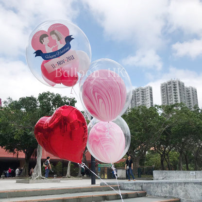 婚禮裝飾氣球｜婚禮氣球｜婚禮佈置｜BALLOONHK 氣球專門店