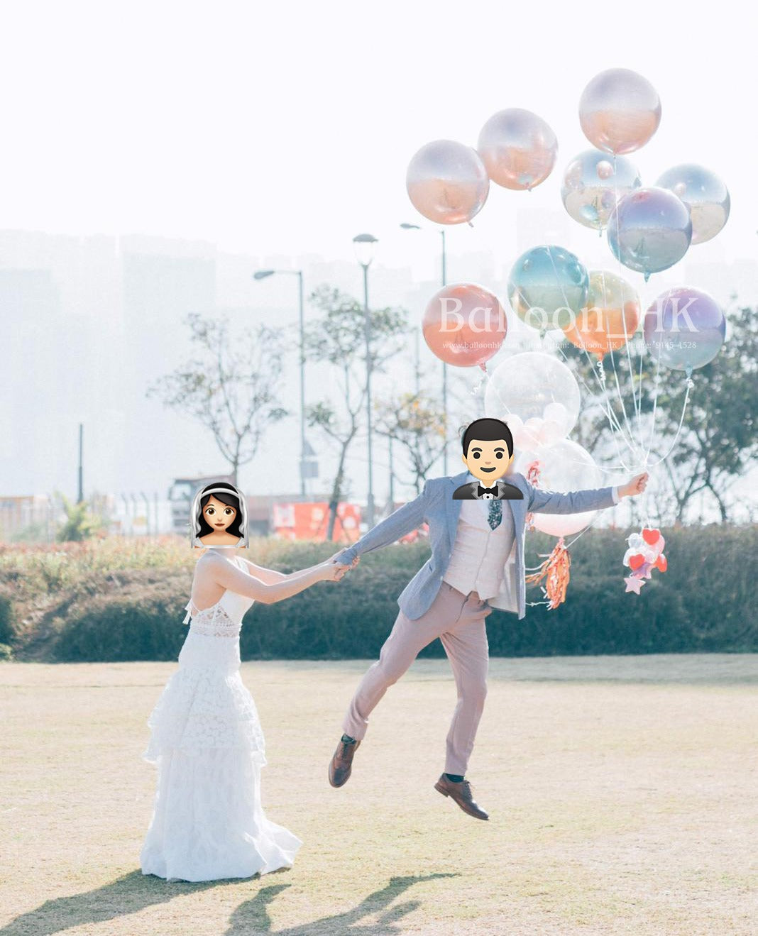 婚前拍攝氣球｜婚禮氣球｜婚禮佈置｜BALLOON HK 氣球專門店