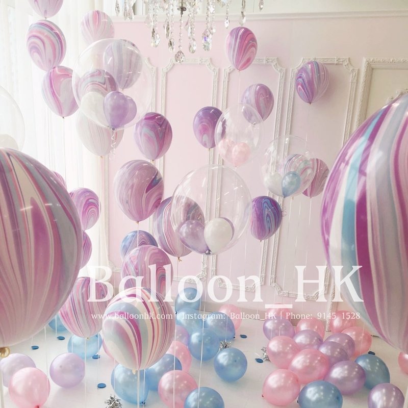 婚前拍攝氣球｜Studio裝飾氣球｜求婚氣球｜BalloonHK